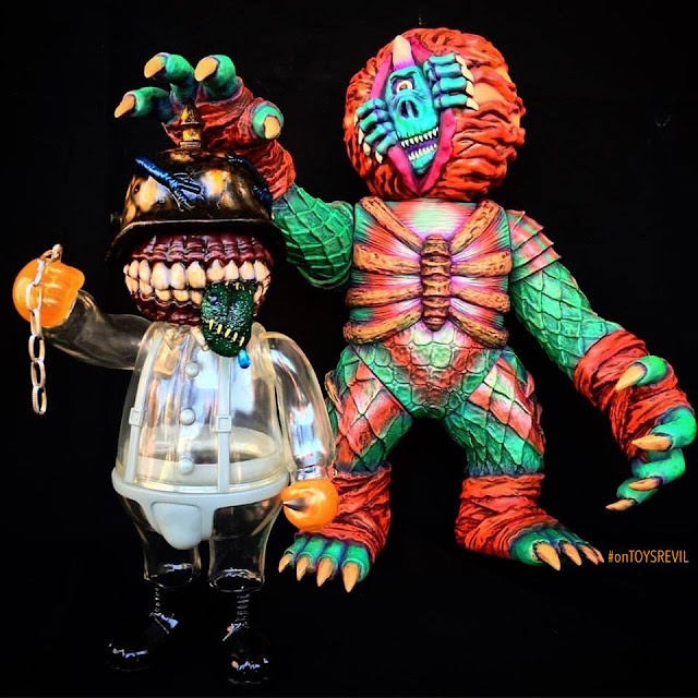 Lamour Supreme x Mishka: THE Beast Painted by Kenth Toy Works x